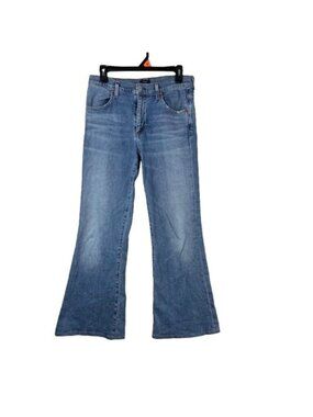 Citizens of Humanity Chloe Mid Rise Super Flare Jeans Serenity 28 Petite-Friendl